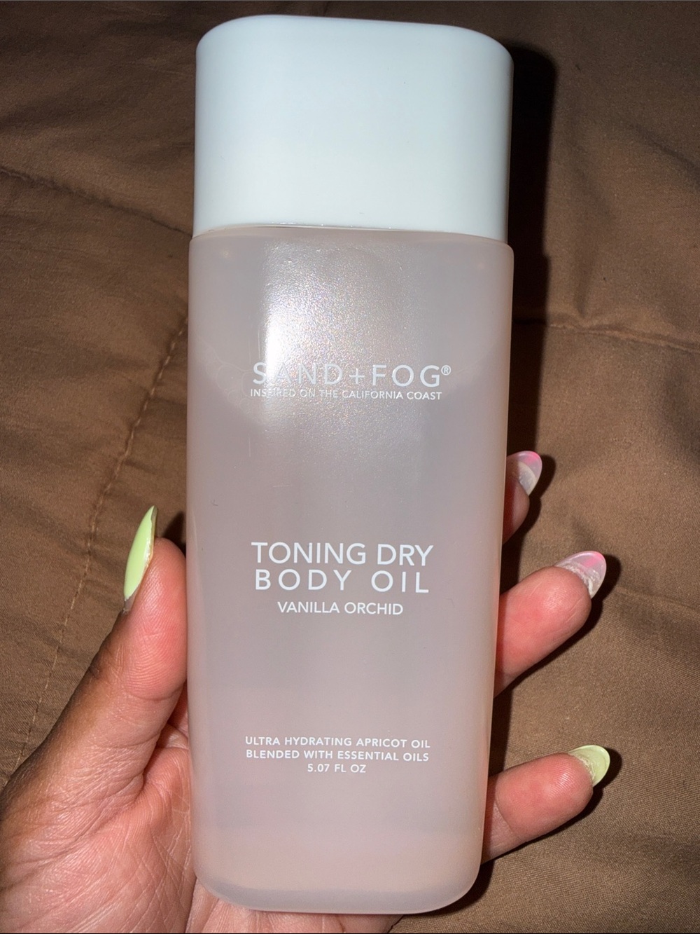 Sand + Fog Vanilla Orchid Toning Dry Body Oil